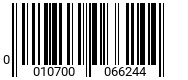 0010700066244