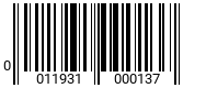 0011931000137