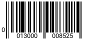 0013000008525