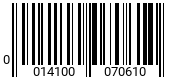 0014100070610