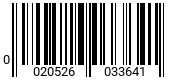 0020526033641