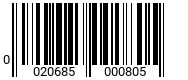 0020685000805