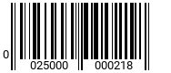 0025000000218