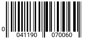 0041190070060