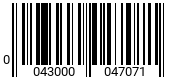 0043000047071