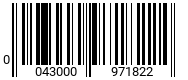 0043000971822