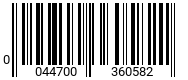 0044700360582