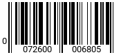 0072600006805