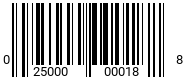 025000000188