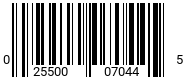 025500070445